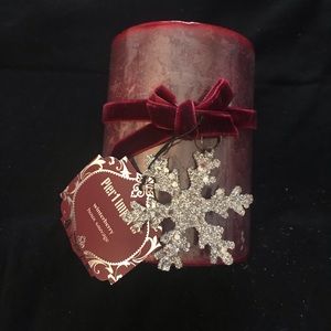 Winterberry 3x4 Pillar Candle